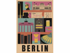 Clementoni - Puzzle 1000 Style in the city Berlin Compact box