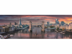 Clementoni - Puzzle 1000 Panorama Přes řeku Temži