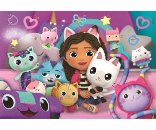 Clementoni - Puzzle 60 Gábinin kouzelný domek