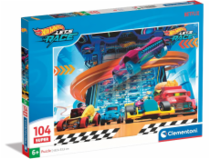 Clementoni - Puzzle 104 super Hot Wheels 2