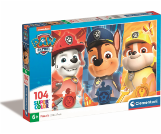 Clementoni - Puzzle 104 Tlapková Patrola
