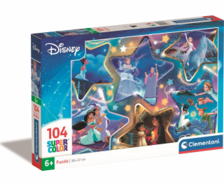Clementoni - Puzzle 104 Disney: Magické momenty