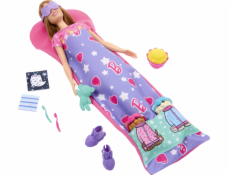 Mattel Panenka Barbie Mattel Barbie štěně Pyžamová párty panenka