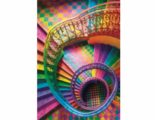 Clementoni - Puzzle 500 Barevné schody