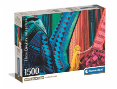 Clementoni - Puzzle 1500 Vlající látky