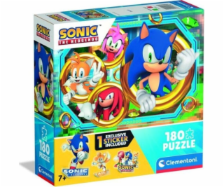 Clementoni - Puzzle 180 Sonic the Hedgehog 1