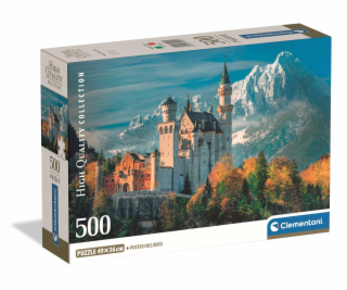 Clementoni - Puzzle 500 Zámek Neuschwanstein