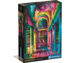 Clementoni - Puzzle 1000 Colorboom Atheneum