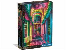 Clementoni - Puzzle 1000 Colorboom Atheneum