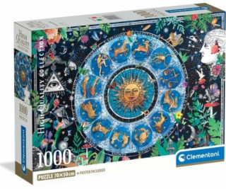 Clementoni - Puzzle 1000 Astrologická mapa