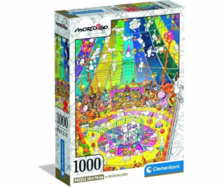Clementoni - Puzzle 1000 Mordillo Show