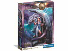 Clementoni - Puzzle 1000 Anne Stokes Dračí mág
