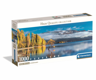 Clementoni - Puzzle 1000 Panorama Zlaté odrazy Wanaky
