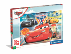 Clementoni - Puzzle 104 Super Auta