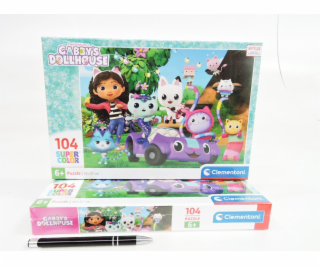 Clementoni - Puzzle 104 Gabby a její domeček - 2