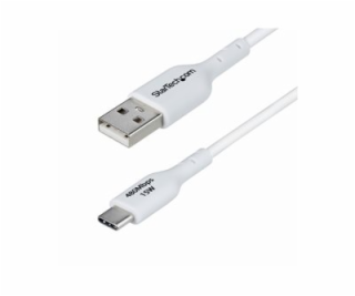 1m White USB-A to USB-C Charging Cable