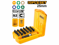 Ingco AKSD68303 Sada bitů 30ks + držák