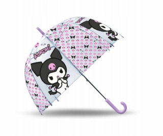 Kids Euroswan Ruční průhledný deštník Kuromi