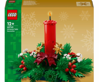 LEGO vánoční dekorace na stůl 40743