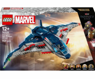 LEGO Marvel Avengers: Věk Ultrona Quinjet 76325, 1131 dílků