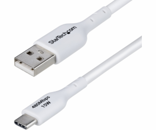 3m White USB-A to USB-C Charging Cable