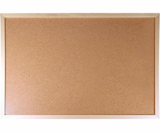 VICTORIA Korková tabule, 40x60cm, dřevěný rám