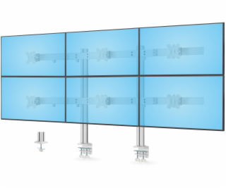 Six-Monitor Desk Mount Max 32 /17.6lb