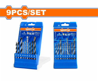 Wadfow Vrtáky sada 9ks