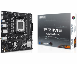 ASUS MB Sc AM5 PRIME A620AM-K, 2xDDR5, 1xDP, 1xHDMI, mATX