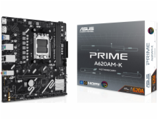 ASUS MB Sc AM5 PRIME A620AM-K, 2xDDR5, 1xDP, 1xHDMI, mATX