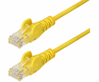 50cm Yellow Slim CAT6 Ethernet Cable