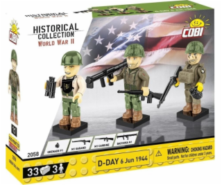 Cobi Klocki Bloky v den D 6. června 1944