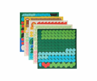 Chronicle Books Aktivity s mozaikovými samolepkami Přátel...