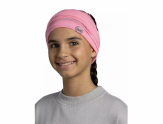 Buff Merino Lightweight Jr Solid Dětský nákrčník z merino vlny Růžový