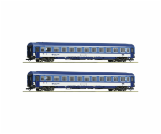 Roco 2dílná sada: Vůz Eurofima CD - 6200157