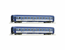 Roco 2dílná sada: Vůz Eurofima CD - 6200157