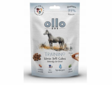 OLLO Air Dried Training Horse Cubes - pamlsek pro psa - 80g