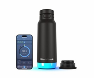 HidrateSpark PRO 2 chytrá lahev s brčkem, 950 ml, černá