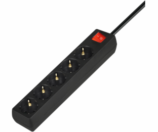 SAVIO LZ-15 Prodlužovací přívod Schuko, 5 zásuvek, 5 m