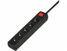 SAVIO LZ-15 Prodlužovací přívod Schuko, 5 zásuvek, 5 m