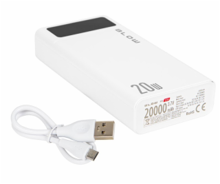 BLOW Power Bank 20000mAh QC+PD 20W + lightning PB20E