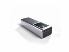 PATONA Platinum Powerbank Luxury One PD100 | 20000mAh | PD 100W | USB-C + USB-A Stříbrný, Černý