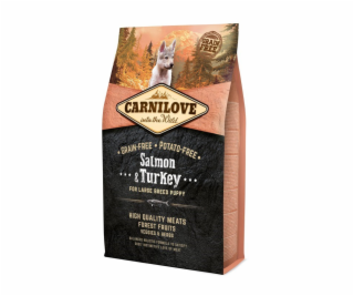 CARNILOVE Puppy Salmon and turkey Large breeds - suché kr...