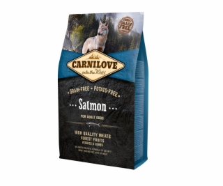 CARNILOVE Adult Salmon - suché krmivo pro psy - 4kg