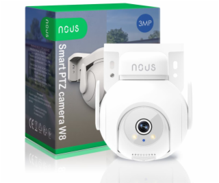 NOUS W8, SMART WiFi PTZ 2K, IP Ven Kamera