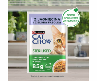 PURINA NESTLE PURINA Cat Chow Sterilised with lamb and gr...