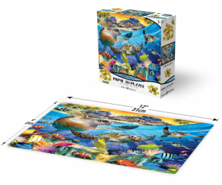 PRIME 3D PUZZLE - Želví pláž 48 dílků