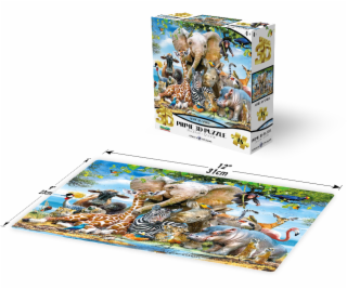 PRIME 3D PUZZLE - Africký úsměv 63 dílků