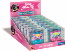 Clementoni - CRAZY CHIC paletka očních stínů Zvířátka