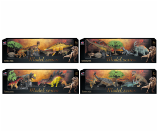 Dinosauří svět - Set dinosauřích figurek Q1 4 druhy